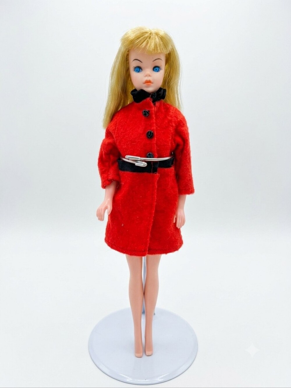 [[Toys]] Vintage 60's Retro Doll in Red Coat